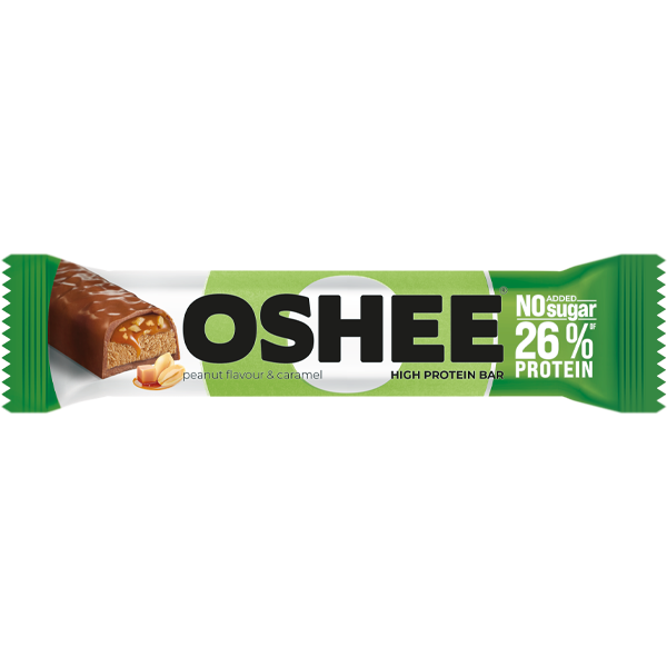 OSHEE ΜΠΑΡΑ ΠΡΩΤΕΙΝΗΣ 26% ΦΥΣΤΙΚΙ & ΚΑΡΑΜΕΛΑ