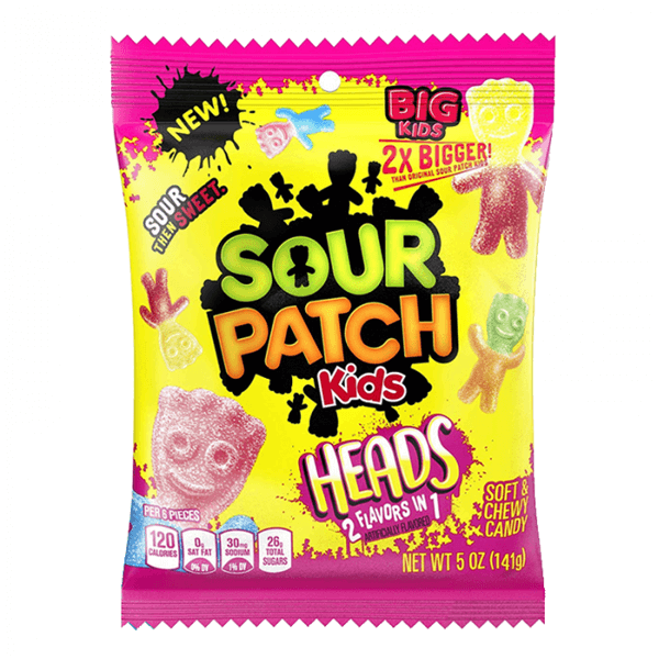 SOUR PATCH KIDS BIG HEADS 