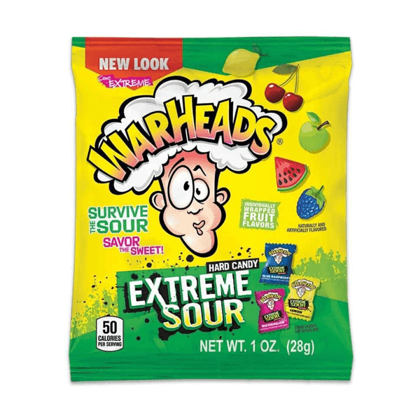 WARHEADS EXTREME SOUR HARD CANDY